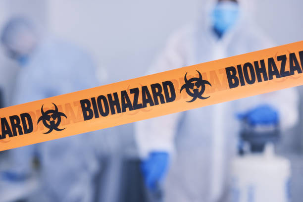 Professional Infectious Disease Decontamination technician working in Decatur, IL